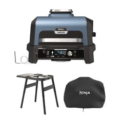 Ninja Woodfire Pro Connect XL Grill & Smoker with Stand & Cover