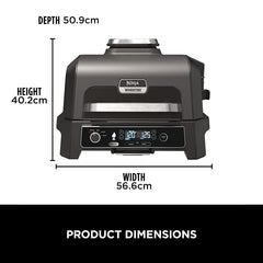 Ninja Woodfire Pro XL Electric BBQ Grill & Smoker