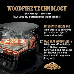 Ninja Woodfire Outdoor Oven, Pizza Maker & BBQ Smoker